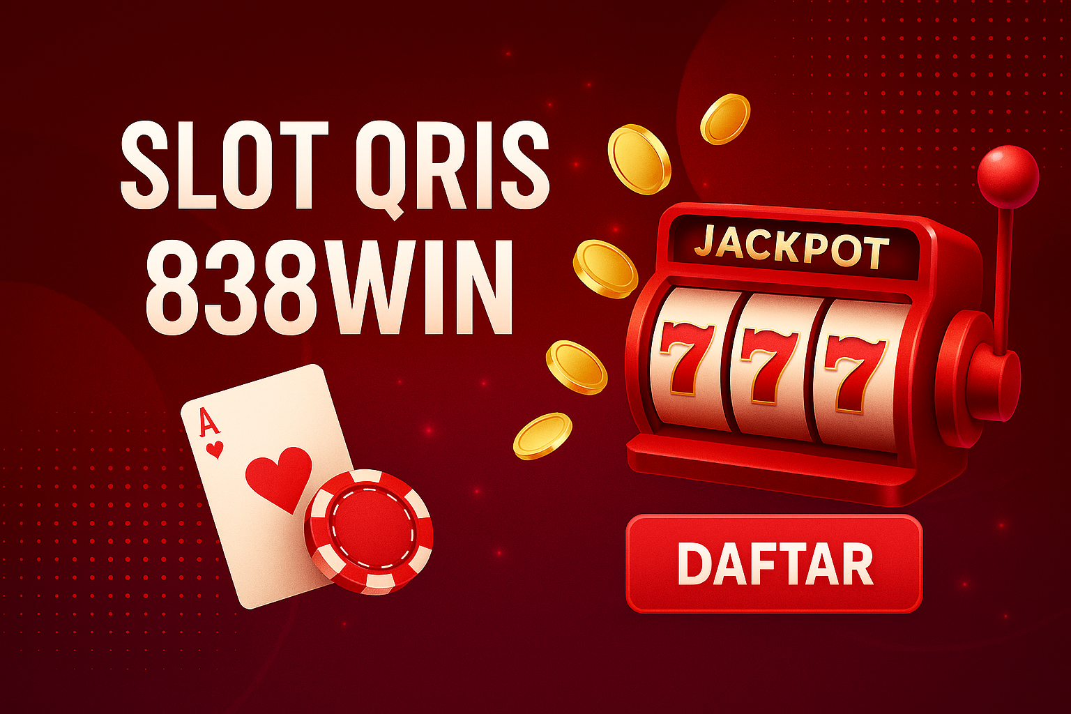 daftar slot qris 838win